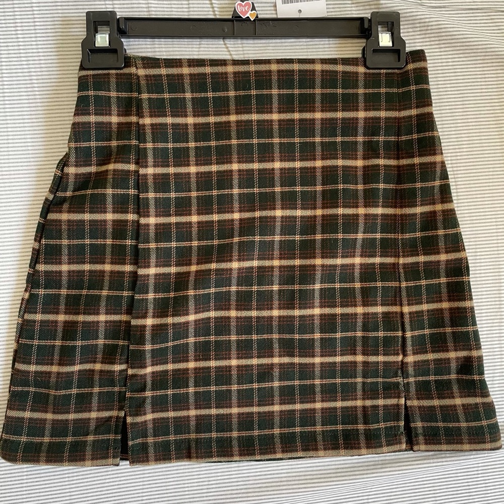 Brandy Melville plaid skirt